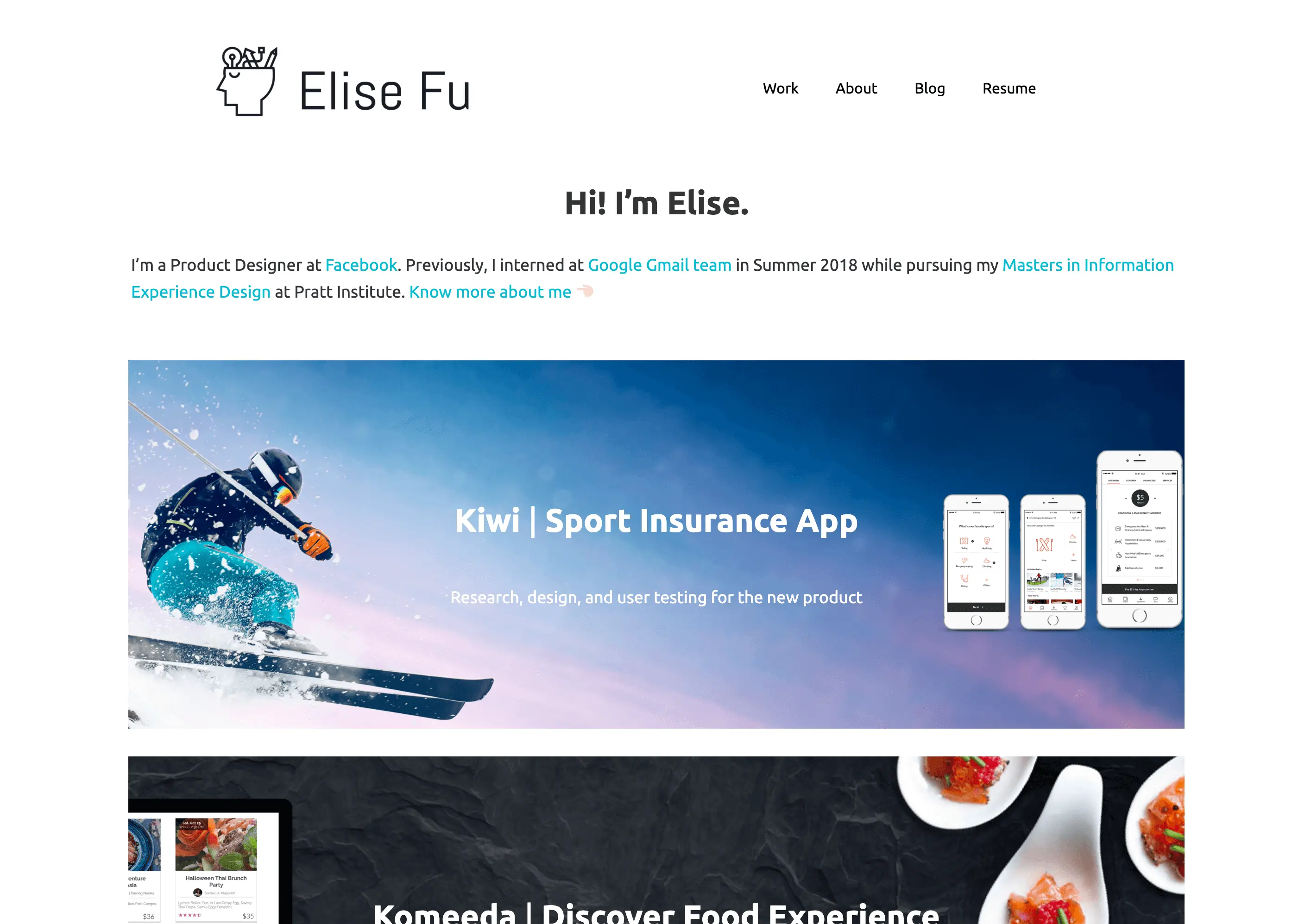 Elise Fu's portfolio