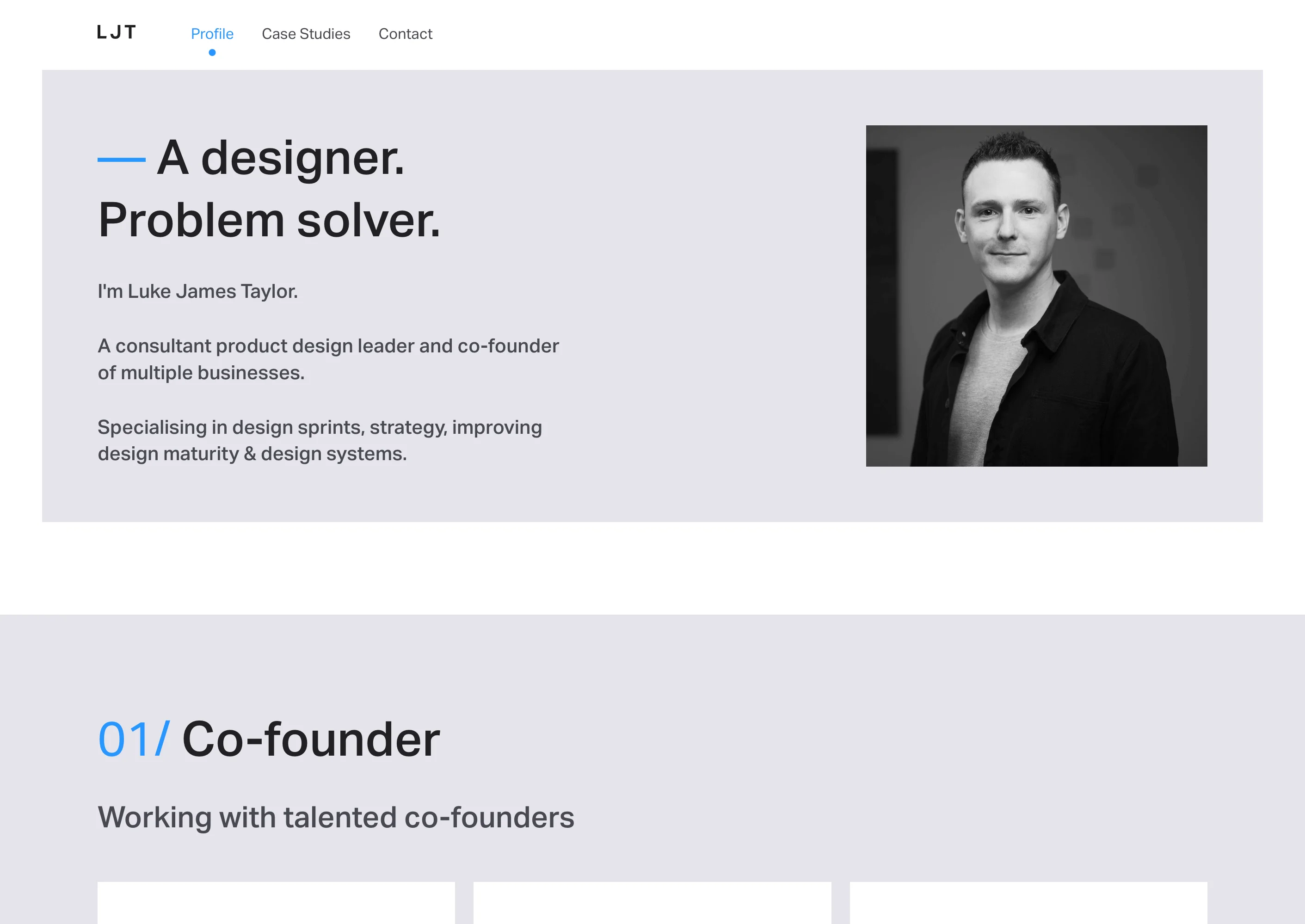 Luke James Taylor's portfolio