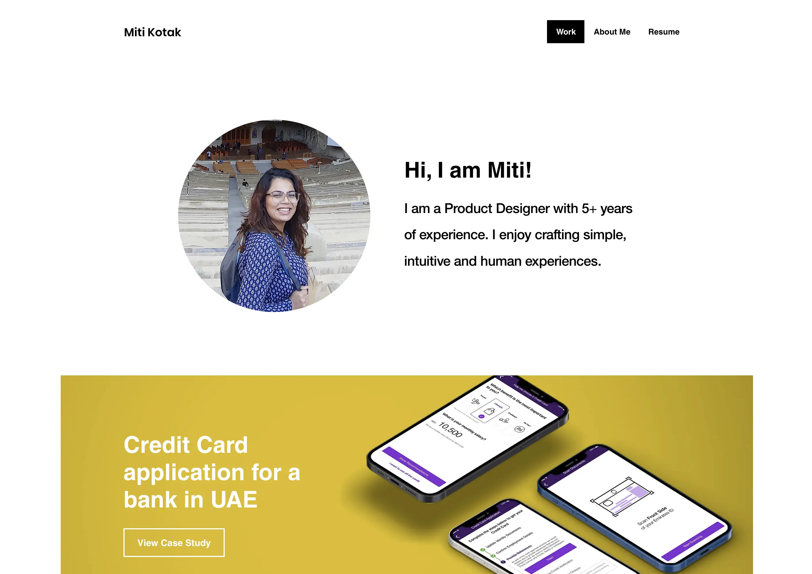 Miti Kotak's portfolio